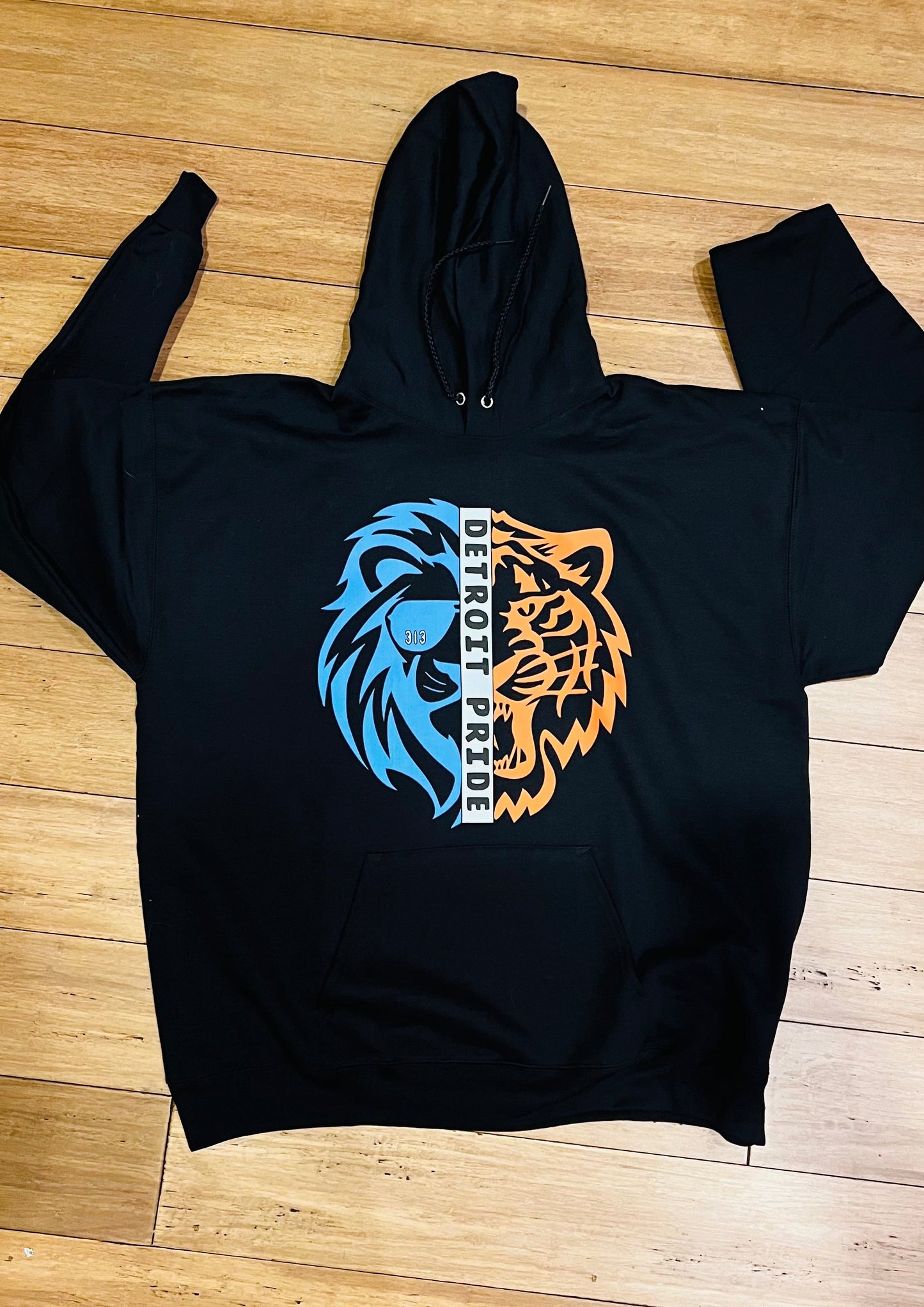 Detroit One Pride hoodie any size.