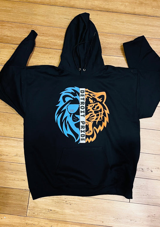 Detroit One Pride hoodie any size.